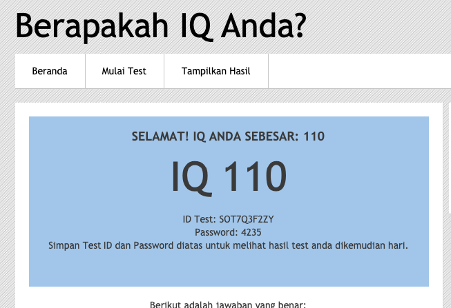 Detail Tes Iq Gambar Online Nomer 33
