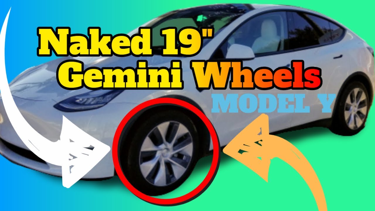 Detail Tesla 19 Gemini Wheels Without Cover Nomer 22