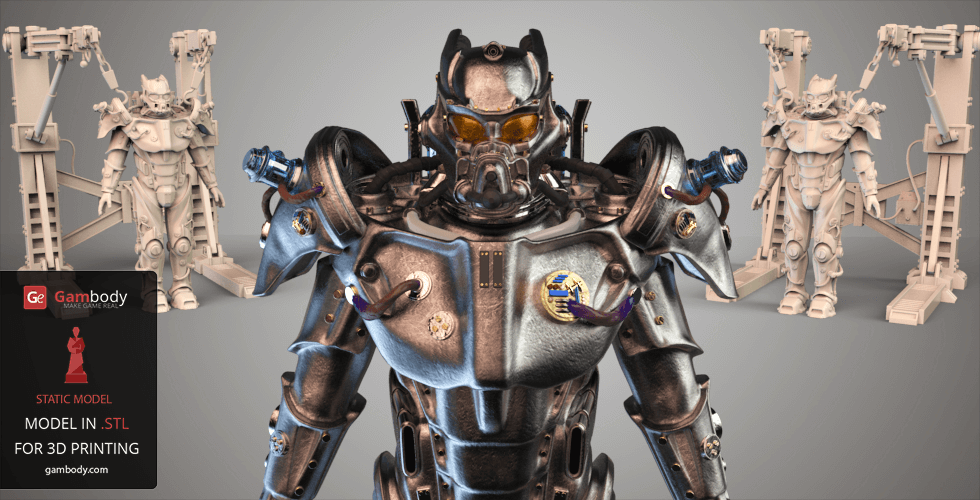 Detail Tesla Armor Fallout 4 Nomer 12
