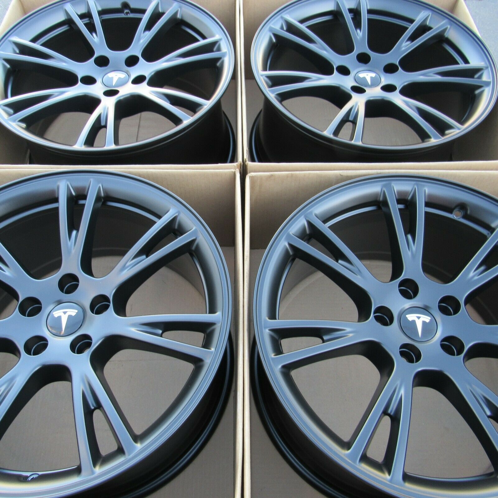 Detail Tesla Gemini Wheels Black Nomer 33