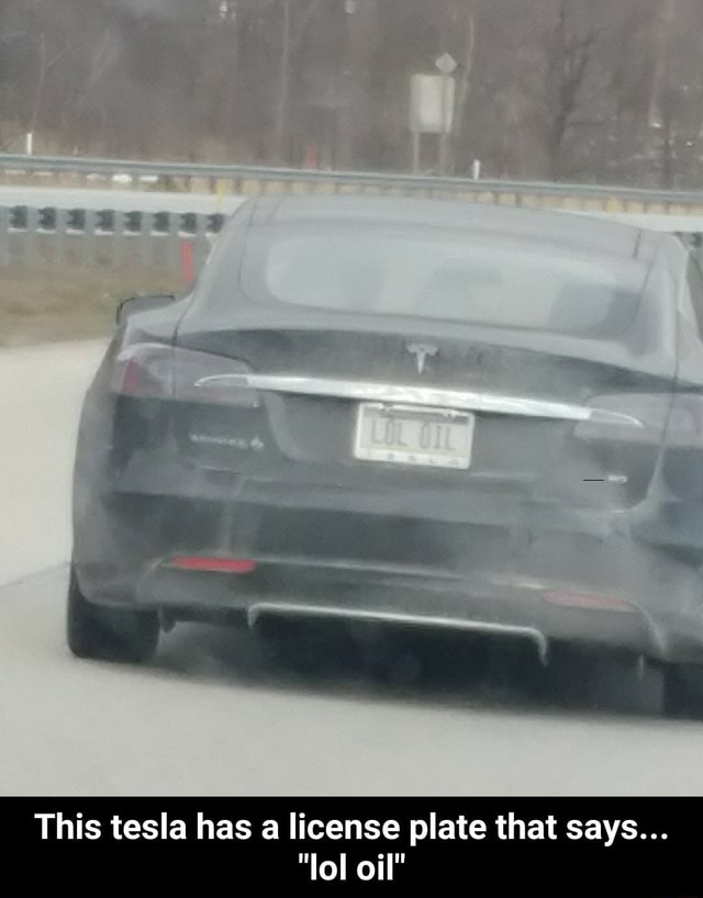 Detail Tesla License Plate Meme Nomer 50
