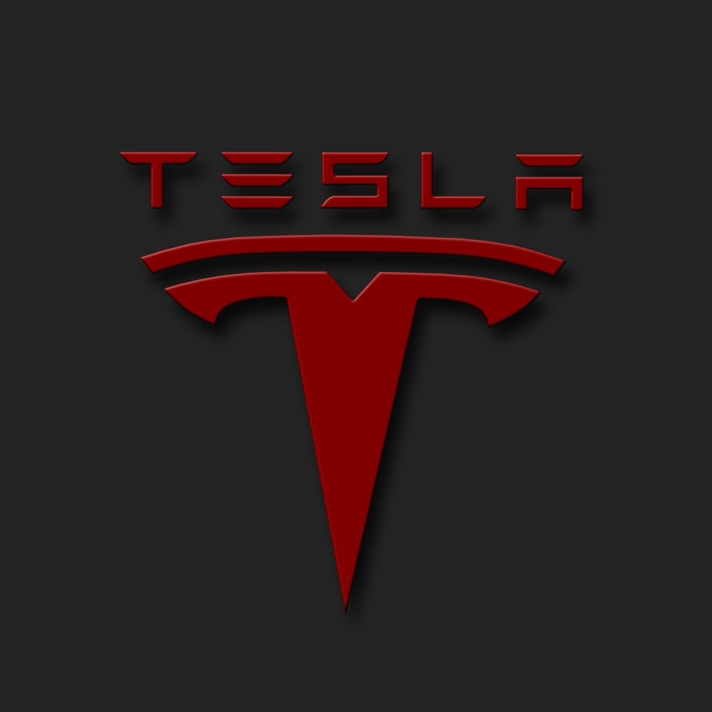 Detail Tesla Logo Black Nomer 31