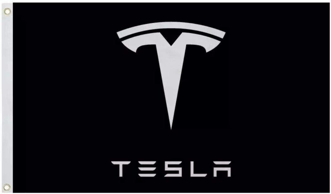 Detail Tesla Logo Black Nomer 4