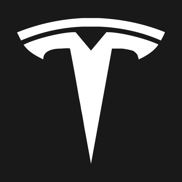 Detail Tesla Logo Black Nomer 37