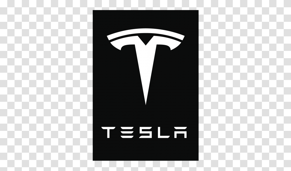 Detail Tesla Logo Black Nomer 40
