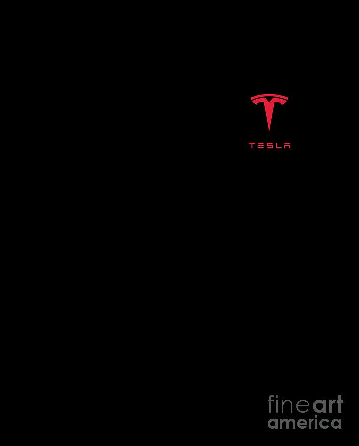 Detail Tesla Logo Black Nomer 43