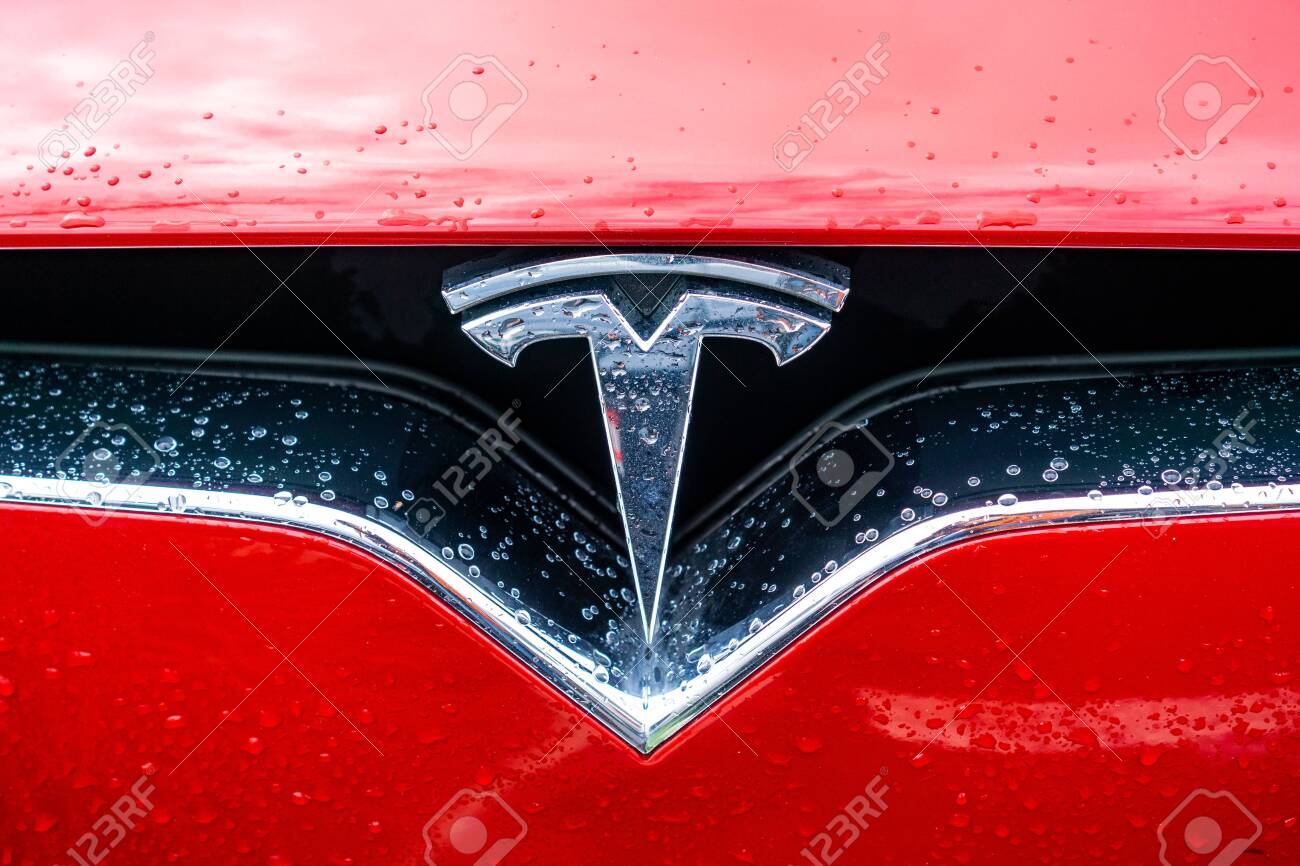 Detail Tesla Logo On Car Nomer 12