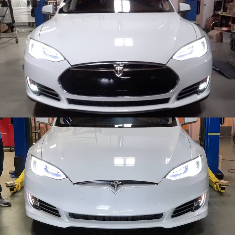 Detail Tesla Model S Nose Cone Nomer 15