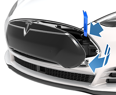 Detail Tesla Model S Nose Cone Nomer 20