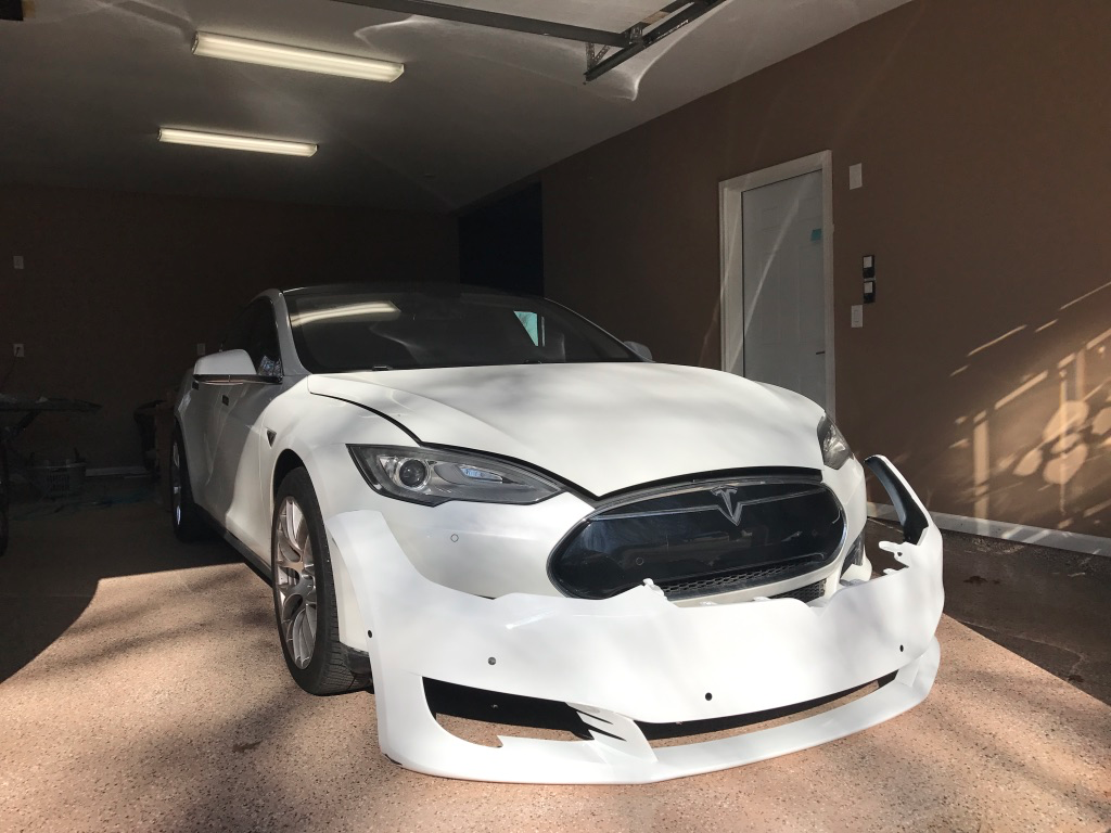 Detail Tesla Model S Nose Cone Nomer 48