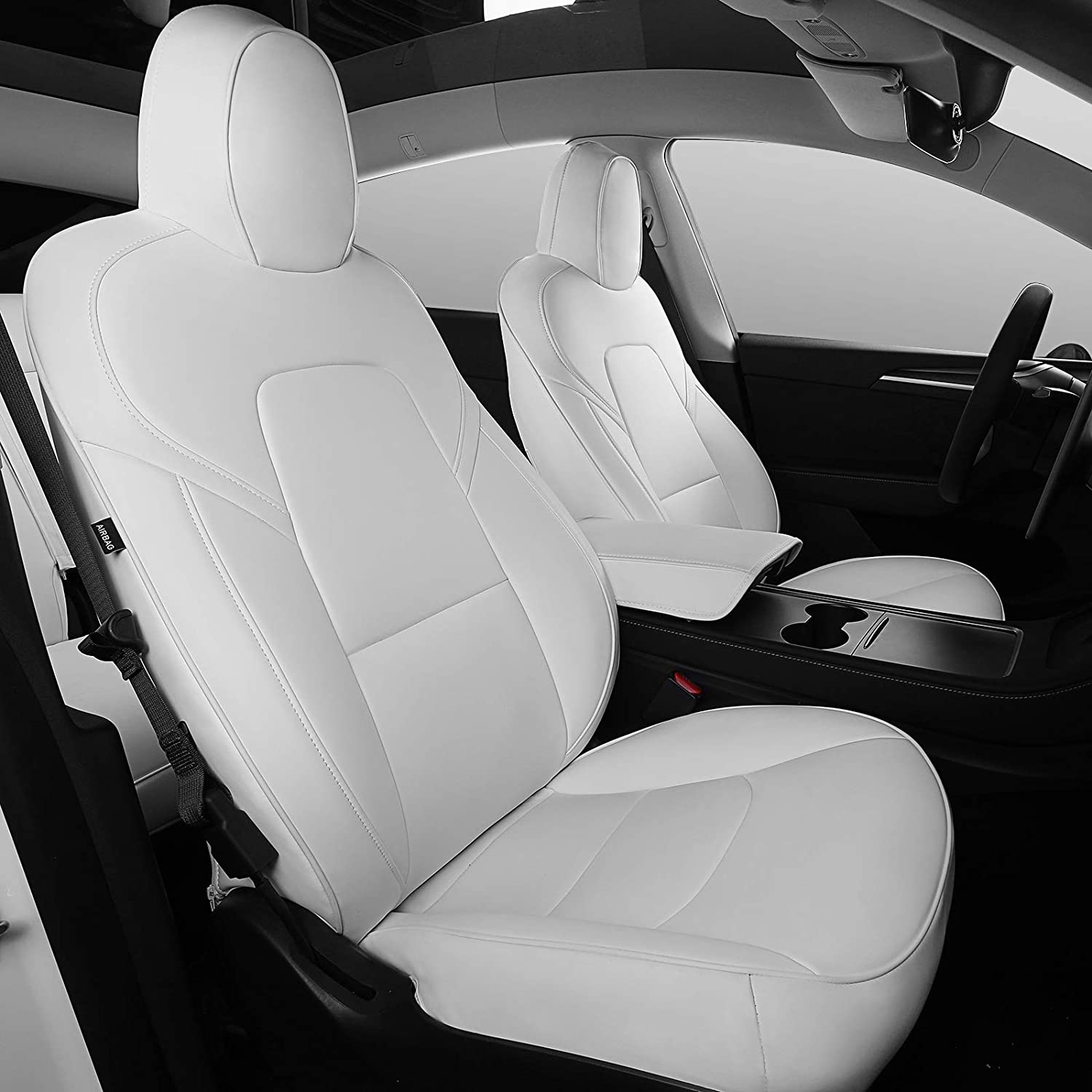 Detail Tesla Model Y Car Seat Lady Nomer 27