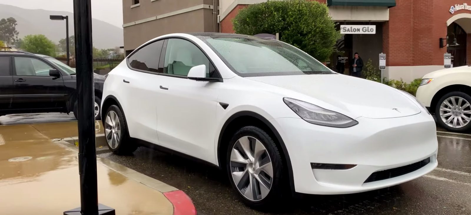 Detail Tesla Model Y White Gemini Wheels Nomer 2