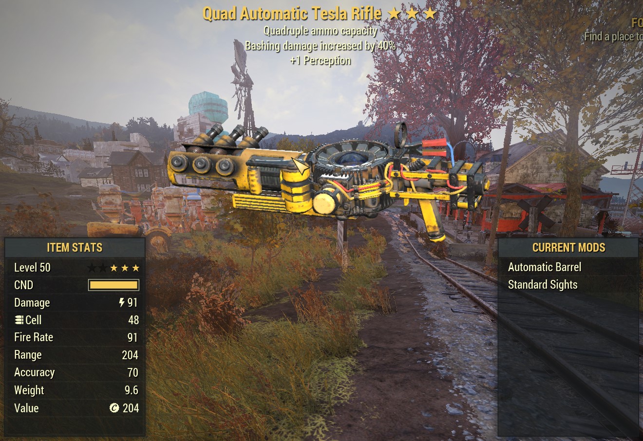 Detail Tesla Rifle Fallout 76 Nomer 29