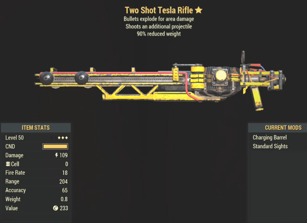 Detail Tesla Rifle Fallout 76 Nomer 5