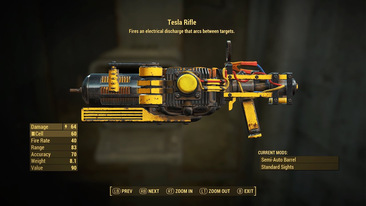 Detail Tesla Rifle Fallout 76 Nomer 42