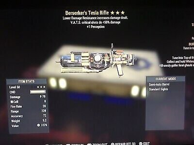 Detail Tesla Rifle Fallout 76 Nomer 50