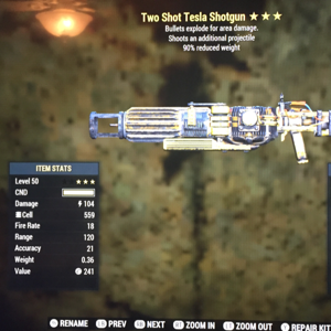 Detail Tesla Rifle Fallout 76 Nomer 53