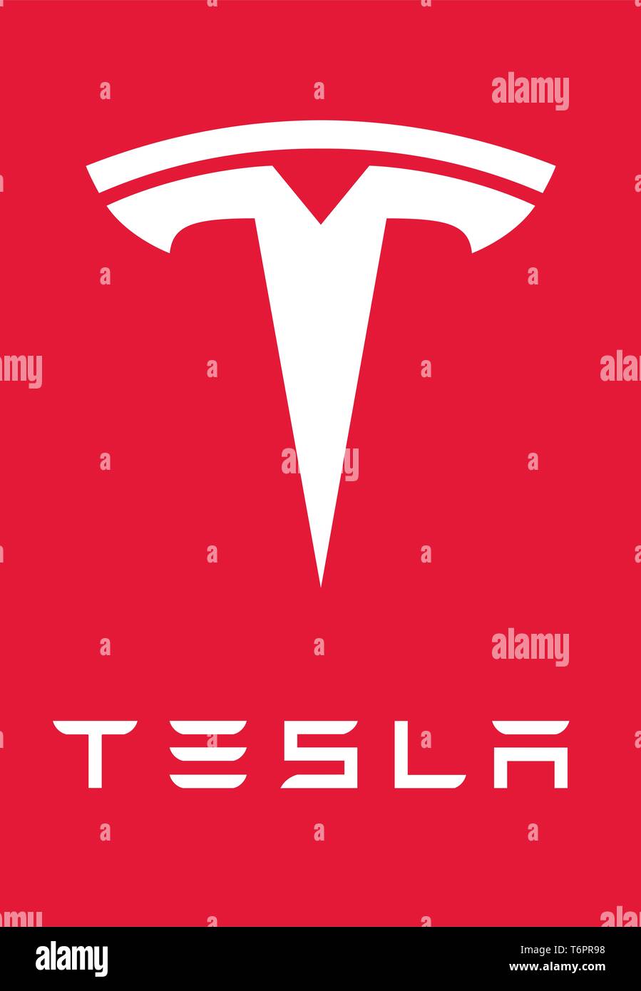 Detail Tesla White Logo Nomer 5