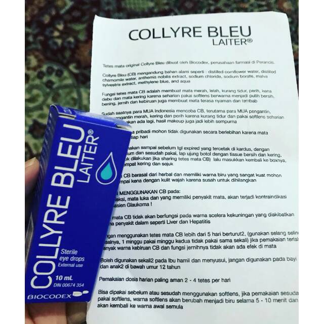 Detail Tetes Mata Warna Biru Nomer 29
