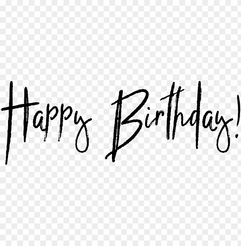 Detail Text Happy Birthday Png Nomer 9