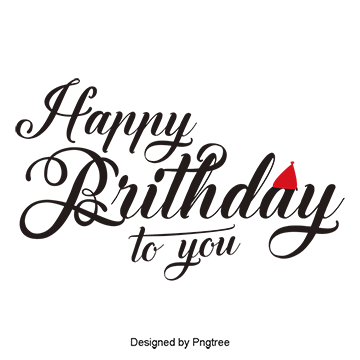 Detail Text Happy Birthday Png Nomer 17