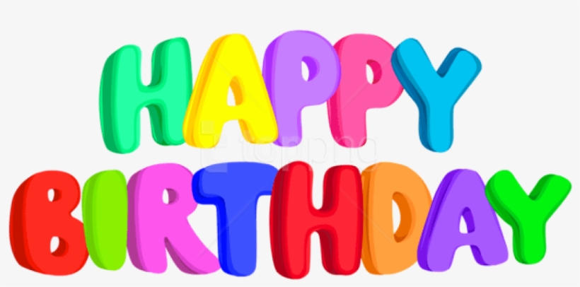 Detail Text Happy Birthday Png Nomer 20