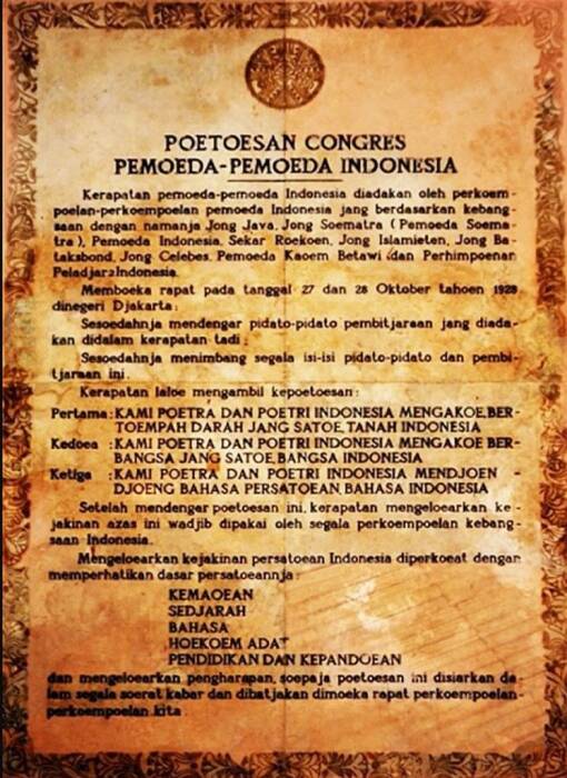 Detail Text Sumpah Pemuda Asli Nomer 11