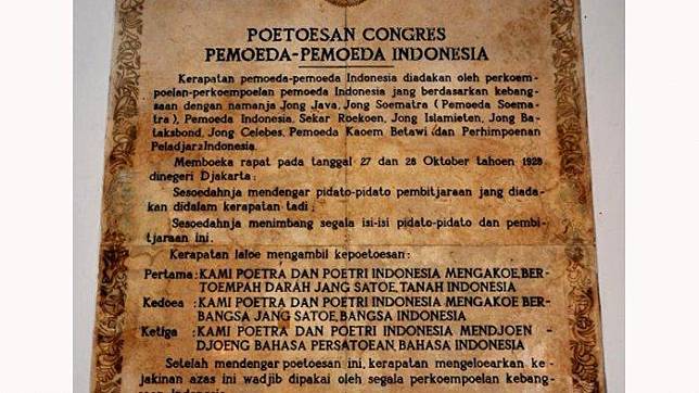 Detail Text Sumpah Pemuda Asli Nomer 47