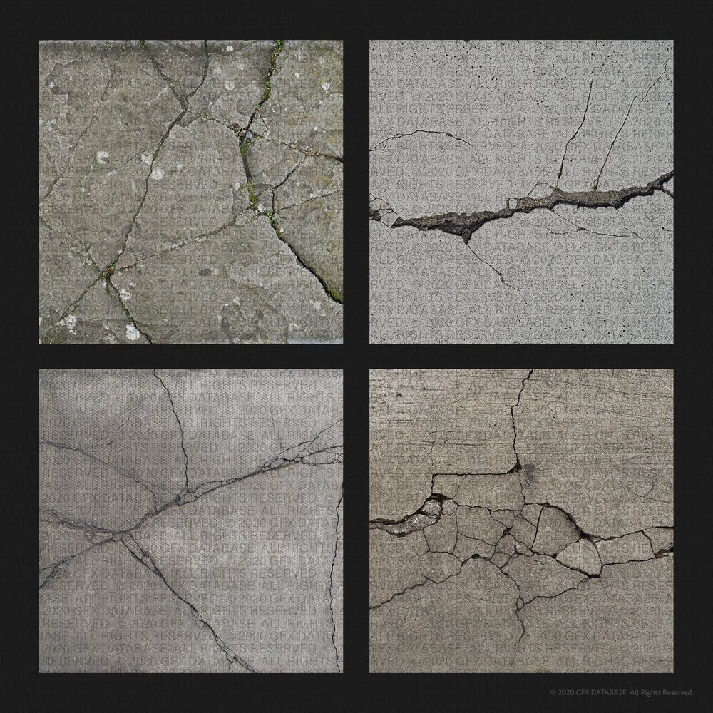 Detail Texture Retak Nomer 39