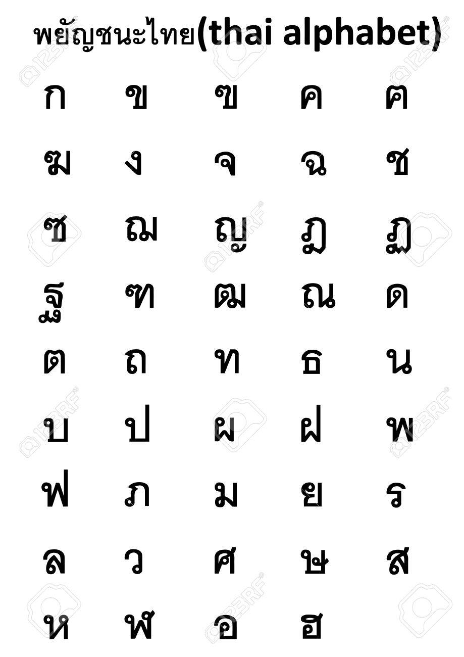 Detail Thai Alphabet Flash Cards Nomer 16