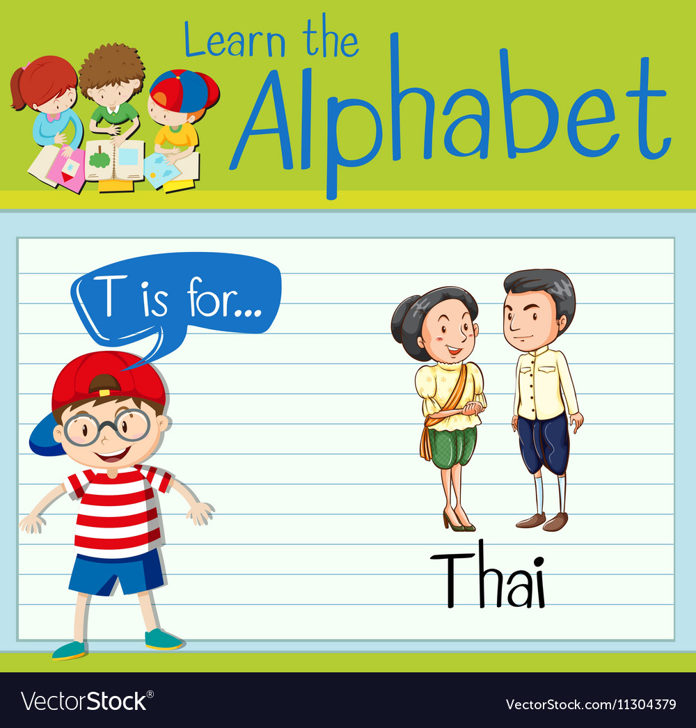 Detail Thai Alphabet Flash Cards Nomer 25