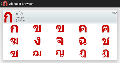 Detail Thai Alphabet Flash Cards Nomer 7