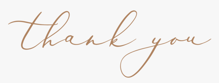 Detail Thank You Calligraphy Png Nomer 5