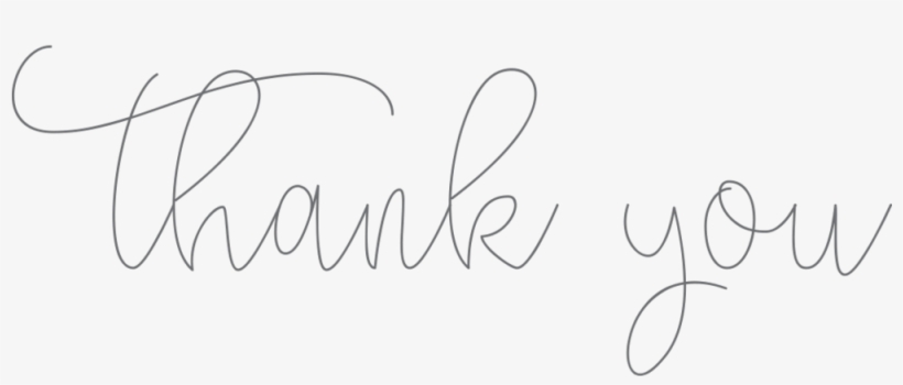 Detail Thank You Calligraphy Png Nomer 37