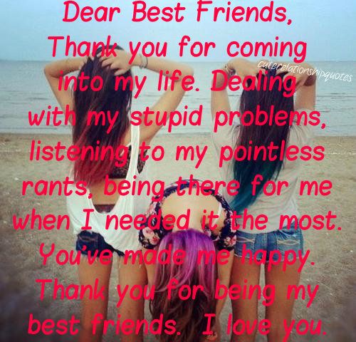 Download Thank You For My Best Friend Quotes Nomer 14