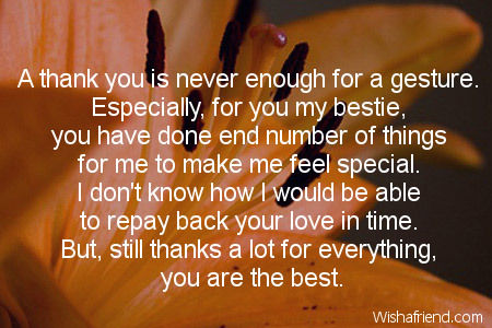 Download Thank You For My Best Friend Quotes Nomer 23