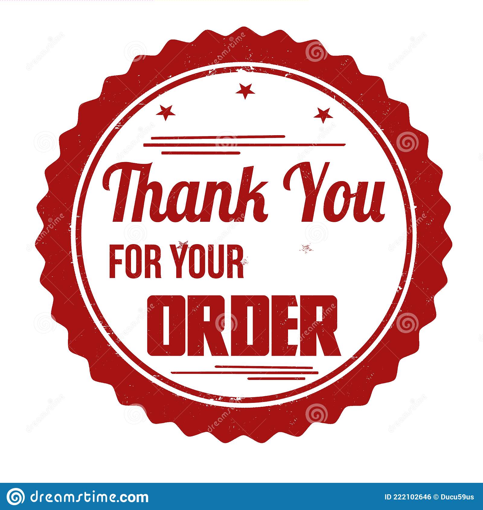 Thank You For Order Png - KibrisPDR