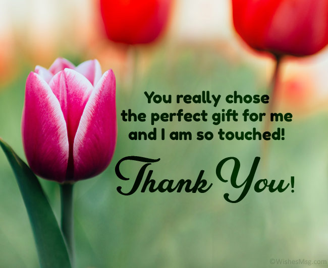 Thank You For The Gift Quotes - KibrisPDR