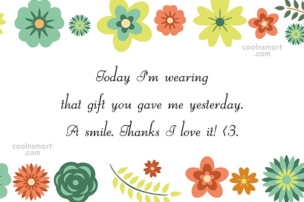 Detail Thank You For The Gift Quotes Nomer 28