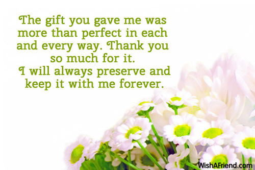 Detail Thank You For The Gift Quotes Nomer 37