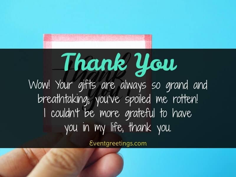 Detail Thank You For The Gift Quotes Nomer 7
