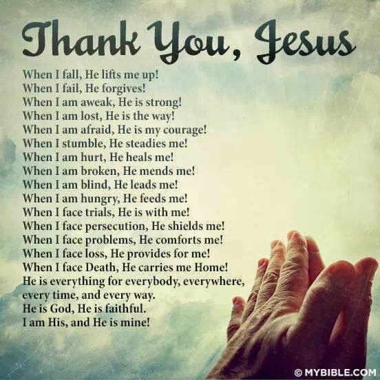 Detail Thank You Jesus Quotes Nomer 7