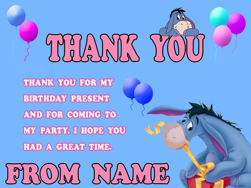 Detail Thank You Quotes For Birthday Party Nomer 45