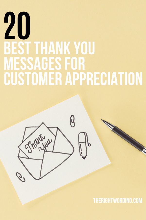 Thank You Quotes For Customers - KibrisPDR