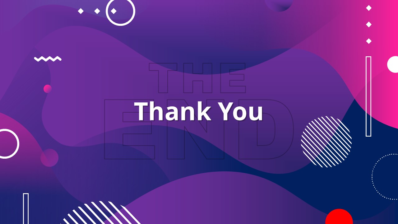 Detail Thank You Template Powerpoint Nomer 37