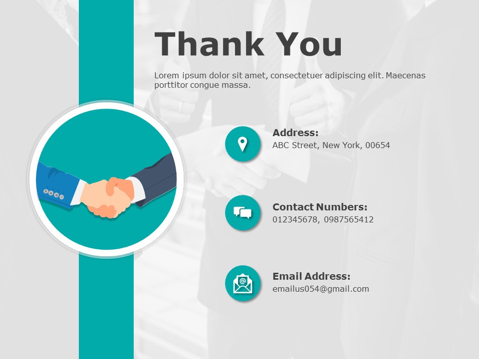 Detail Thank You Template Powerpoint Nomer 48