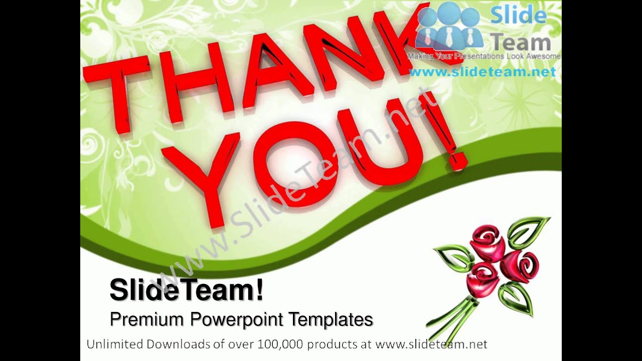 Detail Thank You Template Powerpoint Nomer 51