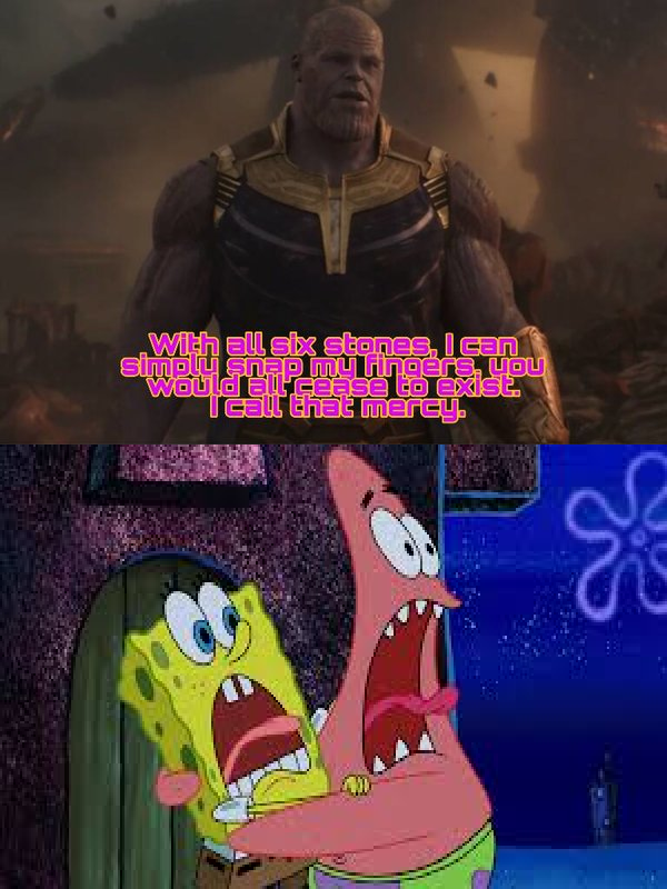 Detail Thanos Patrick Meme Nomer 13