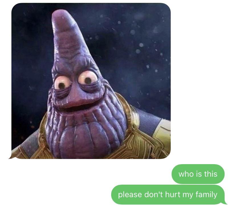 Detail Thanos Patrick Meme Nomer 5