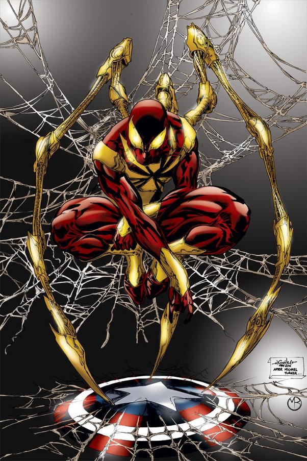 Detail The Amazing Iron Spider Nomer 50